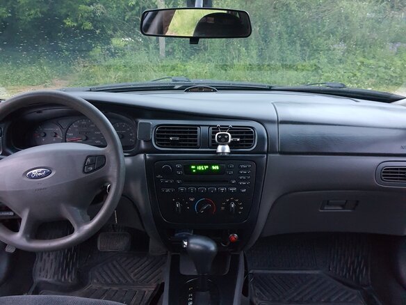 2001 Ford Taurus IV, чёрный - вид 24