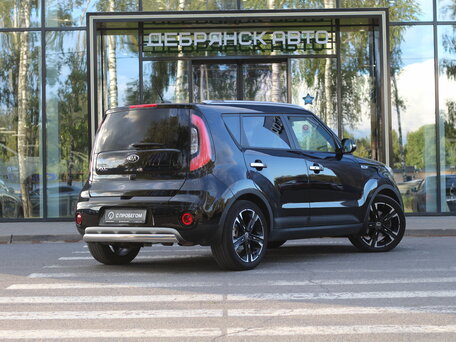 2018 Kia Soul II Рестайлинг, чёрный, 1555000 рублей, вид 4