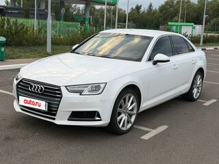2015 Audi A4 V (B9), белый, 1230000 рублей, вид 1