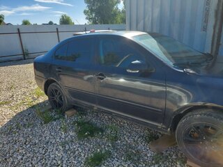 2008 Skoda Octavia II (A5), чёрный, 150000 рублей, вид 4