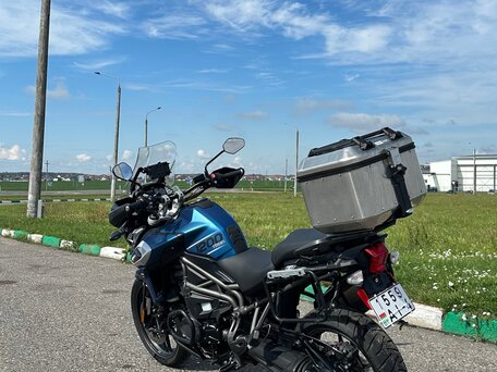 2018 Triumph Tiger 1200, синий, 949000 рублей, вид 5