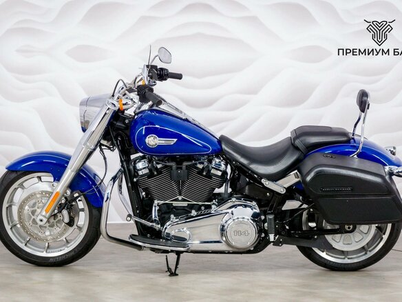 2023 Harley-Davidson Fat Boy, синий, 2249000 рублей - вид 1