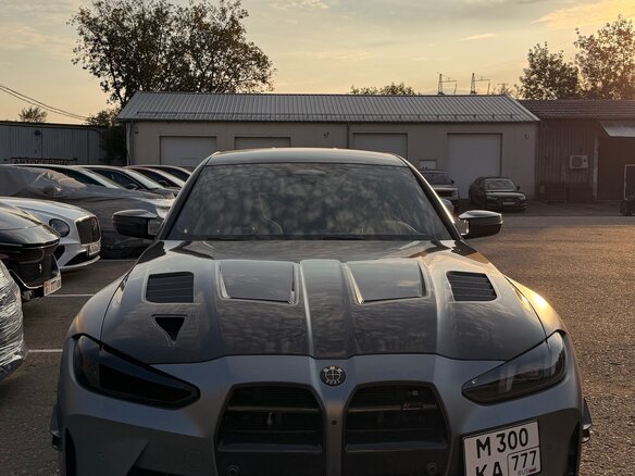 2022 BMW M3 Competition Package VI (G80), серый, 26500000 рублей - вид 17