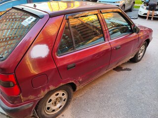 1998 Skoda Felicia I Рестайлинг, пурпурный, 80000 рублей, вид 3