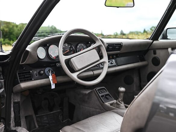 1991 Porsche 911 Carrera III (964), серый - вид 11