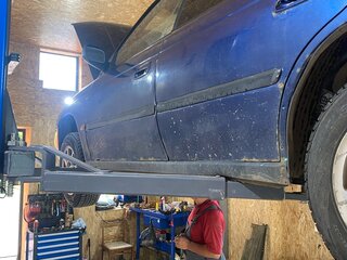 1995 Subaru Legacy II, синий, 130000 рублей, вид 1