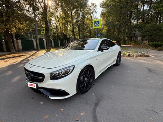 2015 Mercedes-Benz S-Класс AMG 63 AMG III (W222, C217), белый, 6000000 рублей, вид 1