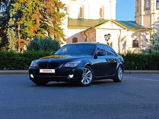 2007 BMW 5 серии 530xi V (E60/E61) Рестайлинг, чёрный, 950000 рублей, вид 1