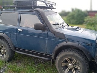 2011 Lada (ВАЗ) 2121 (4x4) I Рестайлинг, синий, 480000 рублей, вид 3