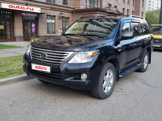 2010 Lexus LX 570 III, чёрный, 2500000 рублей, вид 1