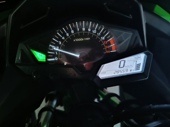 2013 Kawasaki Ninja 300, зелёный, 365000 рублей - вид 7