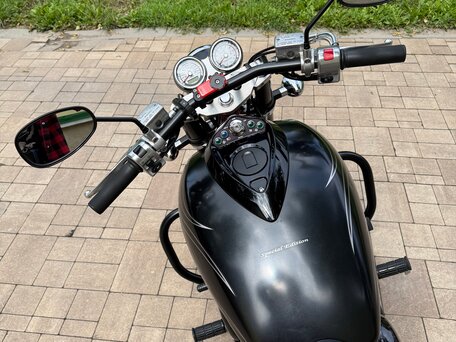 2007 Kawasaki VN1600 Vulcan, чёрный, 700000 рублей, вид 4