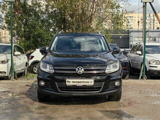 2012 Volkswagen Tiguan I Рестайлинг, чёрный, 1249000 рублей, вид 2