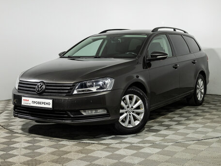 2012 Volkswagen Passat B7, коричневый, 849777 рублей, вид 1