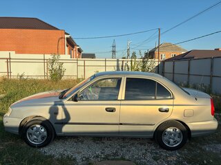 2008 Hyundai Accent ТагАЗ II, бежевый, 330000 рублей, вид 4