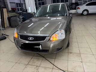 2014 Lada (ВАЗ) Priora I Рестайлинг, коричневый, 650000 рублей, вид 2