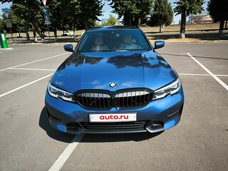 2020 BMW 3 серии 330i xDrive VII (G2x), синий, 3990000 рублей, вид 3