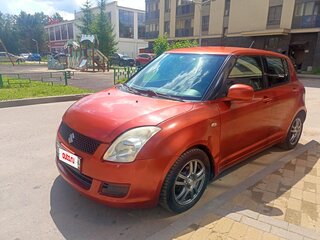 2007 Suzuki Swift III, красный, 277000 рублей, вид 2