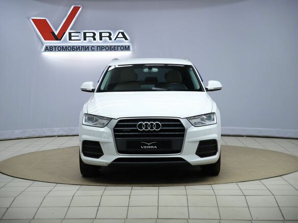 2015 Audi Q3 I (8U) Рестайлинг, белый, 1950000 рублей - вид 1