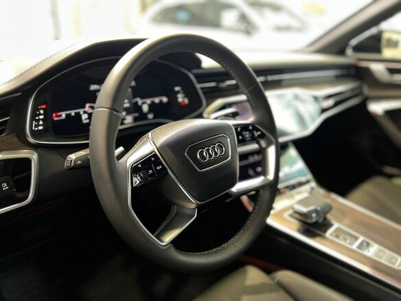 2024 Audi A6 45 TFSI V (C8) Рестайлинг, белый, 6649000 рублей - вид 20