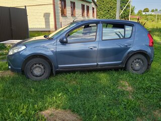 2011 Renault Sandero I, синий, 440000 рублей, вид 4