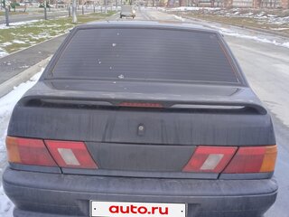 2007 Lada (ВАЗ) 2115, чёрный, 150000 рублей, вид 2