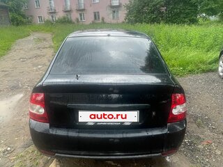 2008 Lada (ВАЗ) Priora I, чёрный, 210000 рублей, вид 4