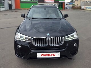 2015 BMW X3 28i xDrive II (F25) Рестайлинг, чёрный, 1650000 рублей, вид 1