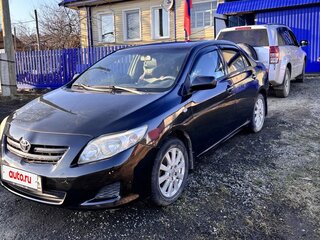 2007 Toyota Corolla X (E140, E150), чёрный, 670000 рублей, вид 1