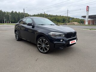 2016 BMW X6 30d II (F16), чёрный, 3400000 рублей, вид 3
