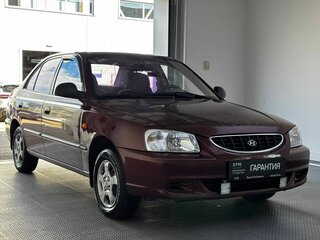 2007 Hyundai Accent ТагАЗ II, красный, 335000 рублей, вид 3