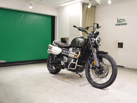 2026 Triumph Scrambler, зелёный, 1360000 рублей, вид 1