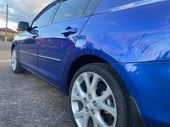 2007 Mazda 3 I (BK) Рестайлинг, синий, 500000 рублей - вид 11