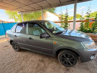 2012 Lada (ВАЗ) Granta I, серебристый, 410000 рублей, вид 3