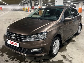 2018 Volkswagen Polo V Рестайлинг, коричневый, 1200000 рублей, вид 1