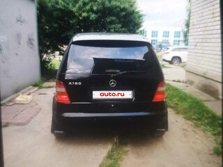 2001 Mercedes-Benz A-Класс 140 I (W168) Рестайлинг, чёрный, 290000 рублей, вид 2