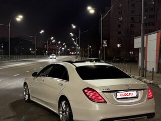2014 Mercedes-Benz S-Класс 500 Long VI (W222, C217), белый, 2950000 рублей, вид 2