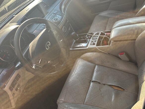 2008 Infiniti M M35 III Рестайлинг, серый - вид 4