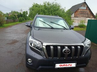 2015 Toyota Land Cruiser Prado 150 Series Рестайлинг 1, серый, 3490000 рублей, вид 1