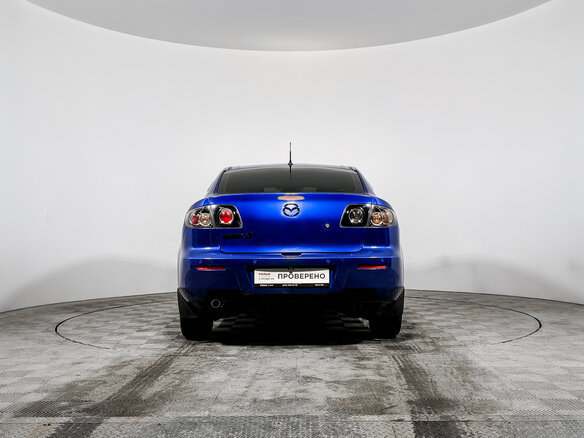 2007 Mazda 3 I (BK) Рестайлинг, синий, 355000 рублей - вид 5