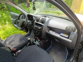 2012 Lada (ВАЗ) Granta I, синий, 270000 рублей, вид 5