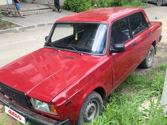 2008 Lada (ВАЗ) 2107, красный