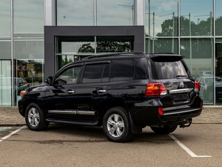 2012 Toyota Land Cruiser 200 Series, чёрный, 3195000 рублей, вид 4