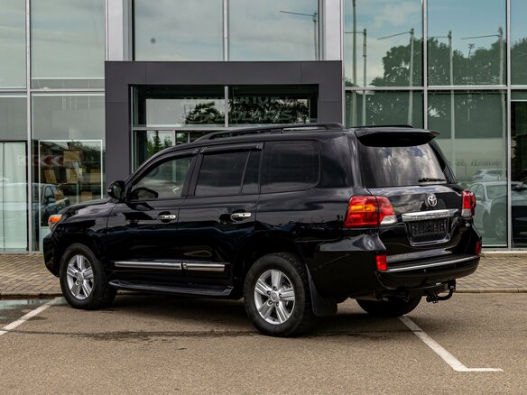 2012 Toyota Land Cruiser 200 Series, чёрный - вид 3