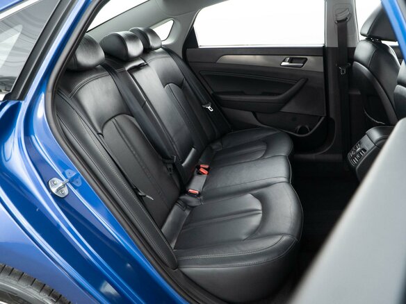 2017 Hyundai Sonata VII (LF) Рестайлинг, голубой - вид 7