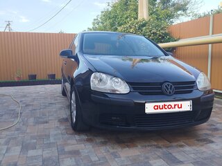 2007 Volkswagen Golf V, чёрный, 550000 рублей, вид 2