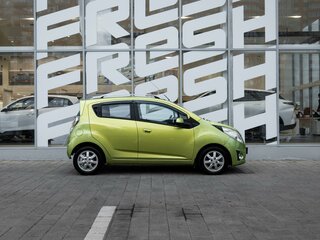 2010 Daewoo Matiz III, зелёный, 596700 рублей, вид 5