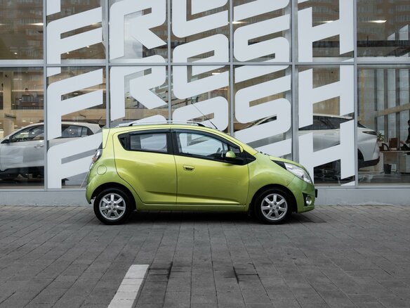 2010 Daewoo Matiz III, зелёный, 510000 рублей - вид 4