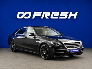 2018 Mercedes-Benz S-Класс 350 d Long VI (W222, C217) Рестайлинг, чёрный, 5888444 рублей, вид 1