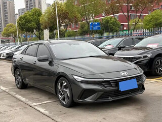 2023 Hyundai Elantra N Line VII (CN7) Рестайлинг, серый, 1320069 рублей, вид 3